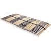 VidaXL Slat Bed Base with 42 Slats 7 Zones 140 X 200 Cm