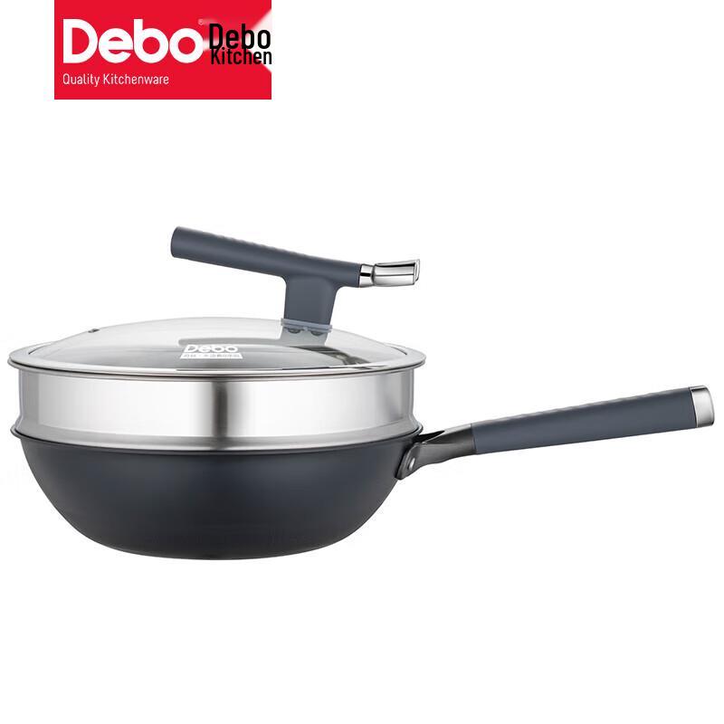 Deboer Sullivan Titanium Wok 30cm