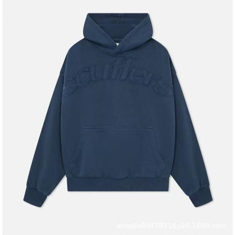 2026 Womens Washed Cotton Hoodie With Graphic Print - Slim Fit Long Sleeve Casual Sweatshirt