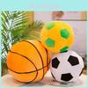 Plush Soccer Ball Toy With Soft Short Pile Fabric For Kids And Home Decor