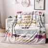Happy Birthday Customize Your Name Blanket Warm Comfortable And Soft Blankets Are Suitable For Home Chairs Office Sofas Sofas Office Camping And Gifts