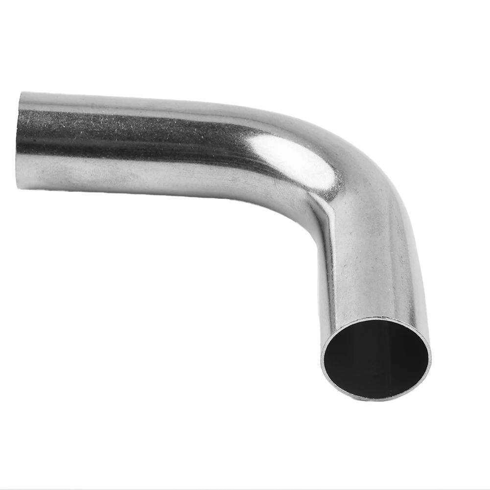 Stainless Steel Elbow 90 Degree Mandrel Bend 90 ° Tube Polished Pipe DIY For Repairing Pipes In Automotive Exhaust Systems