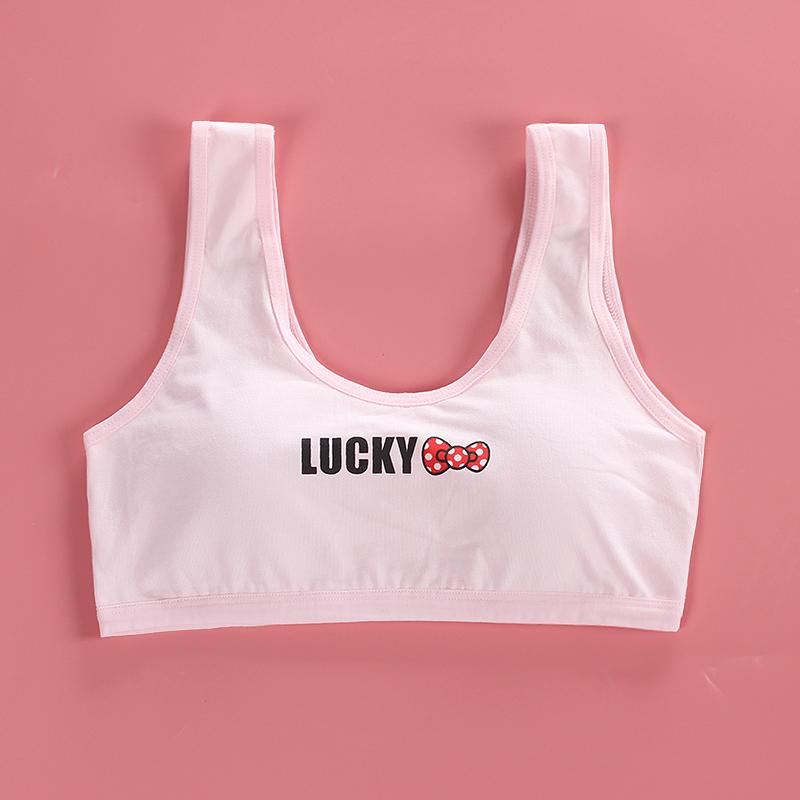 Intimo da Stampa per Ragazze Reggiseno Canotta Biancheria Intima per Bambini Intimo Sportivo
