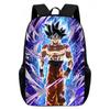 Dragon Ball Super Printed Kids School Backpack Elementary Students Lightweight Ergonomic Design