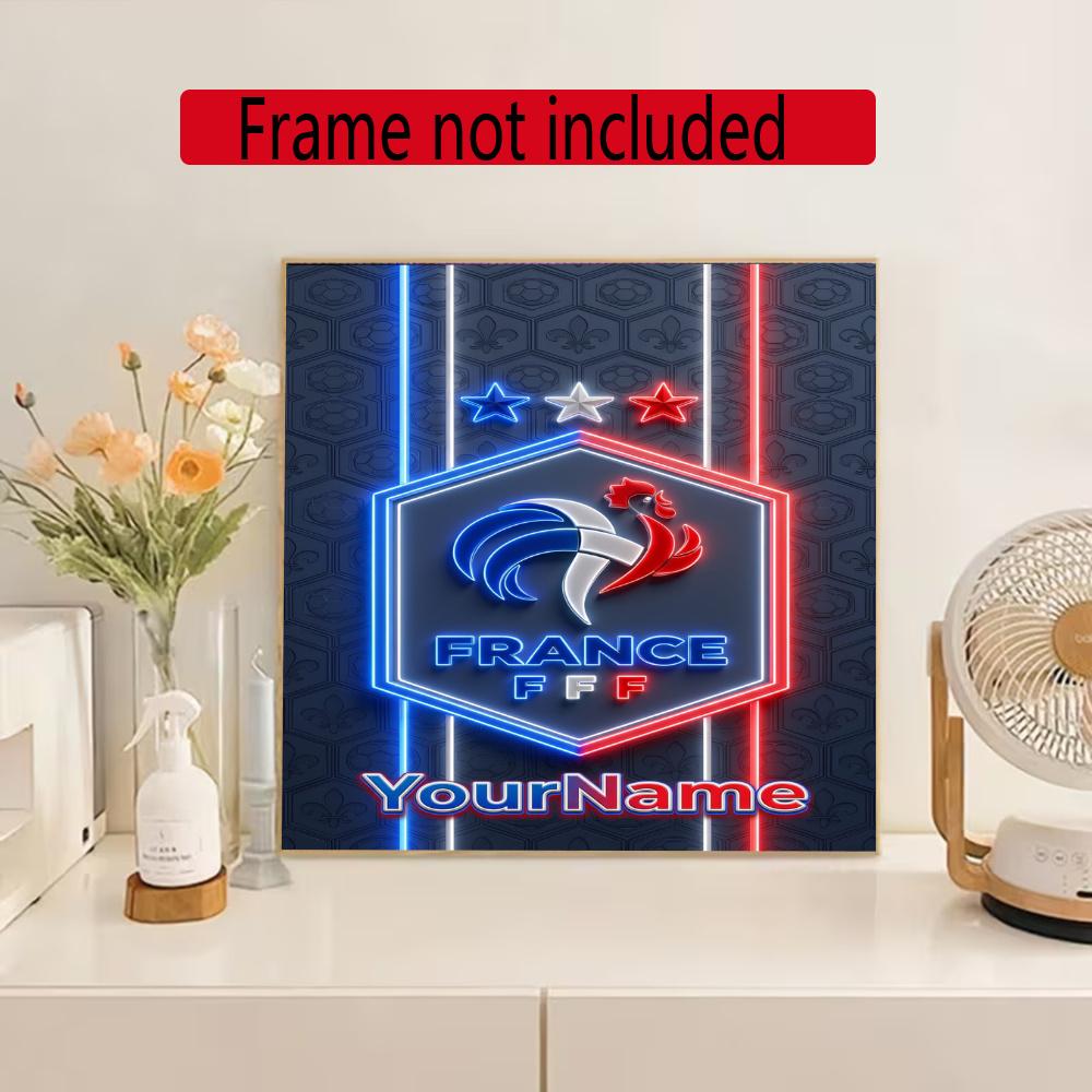 Galatasaray Customize Text Diamond Painting Round Diamond Mosaic Suitable For Beginners Diamond Painting Rhinestones Gift Frameless