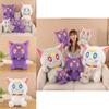 Moon Kitty Plush Toy Stuffed Animal With Pp Cotton Filling For Kids Decor Special Characters Included