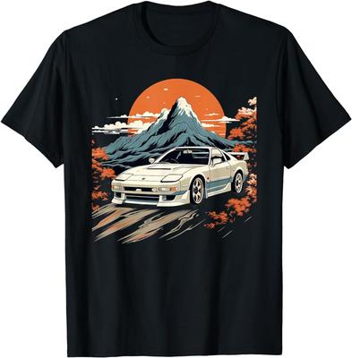 JDM Car Japanese Retro Car Racing Drifting Legend Tuning T-Shirt Unisex Style Printed Women Men Clothing Graphic TShirts