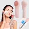 Rechargeable Silicone Cleansing Brush That Can Heat, Vibrate, and Massage - Can Deeply Clean The Face and Remove Makeup