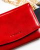 Women's leather wallet F14377A RED