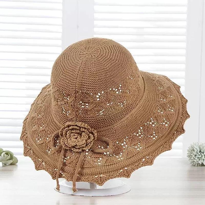 Spring Summer Foldable Sunshade Hat Lady Girls Fisherman Hat Buckets Hat Sunscreen Cap Outdoor Beach Adjustable Cap Women Hat