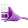 Dispositivo per Urinazione Femminile in Silicone Orinatoio Femminile Portatile Ti Permette di Fare Pipì in Piedi Riutilizzabile Imbuto per Pipì da Donna per Viaggi All'Aperto