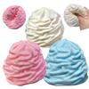 Pastel enrollado de crema de aceite de coco Juguete antiestrés Squishy Juguete de apretar Caka Para alivio del estrés Ansiedad Juguete antiestrés portátil hecho a mano