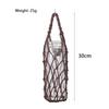Hand Woven Water Cup Mesh Bag Weave Can Be Suspended Cup Sleeve Multiple Colors Cotton Rope Cup Accessories