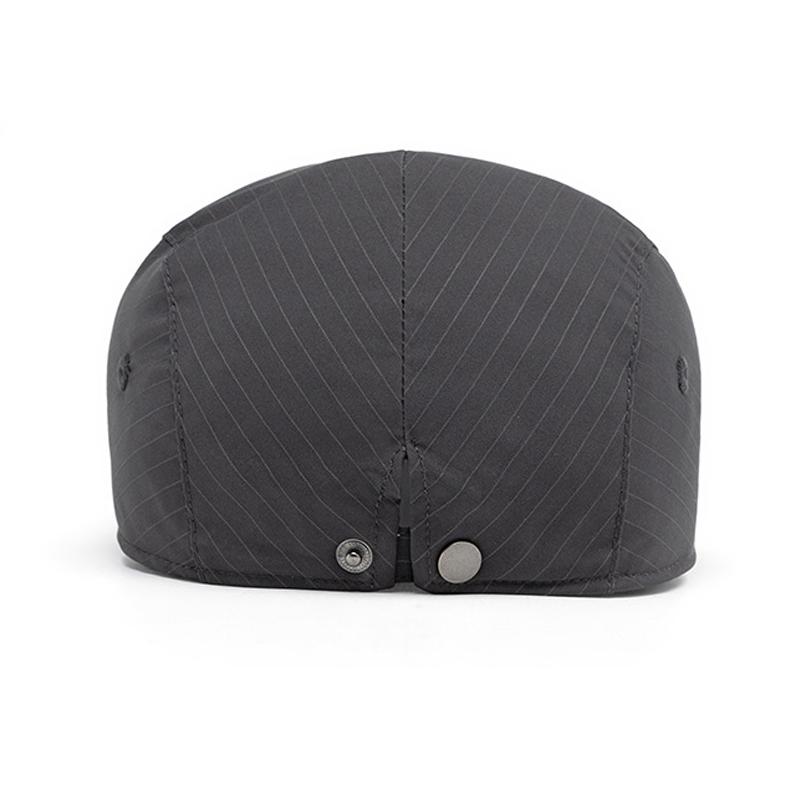 Beret Men's Spring Summer Striped Forward Cap Retro Sun Protection Sun Hat Outdoor Cap
