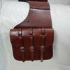 New Western Horse Leather Simple Saddle Bag Genuine Saddle Bag for Horse .