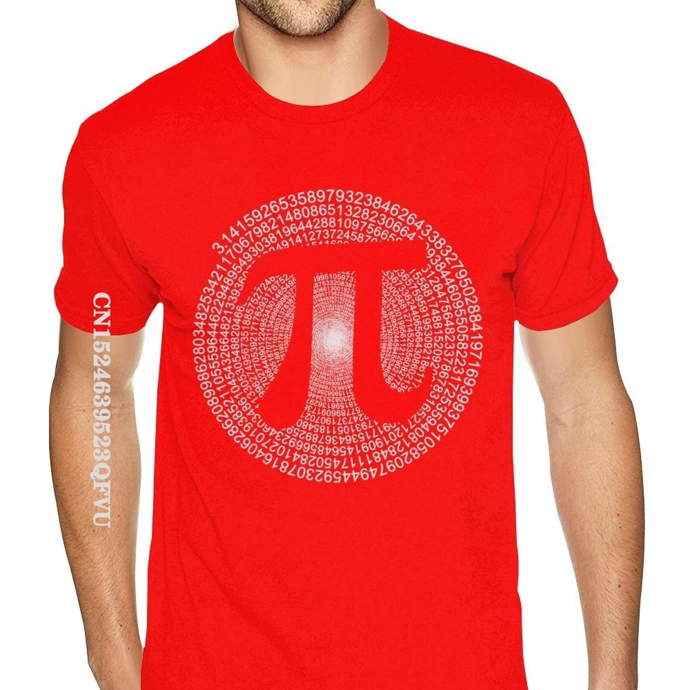 Classic Pi T Shirt 3,14 Pi Number Symbol Math Science Gift Tee Shirts For Men Make Your Own Soft Cotton HipHop Print Tee