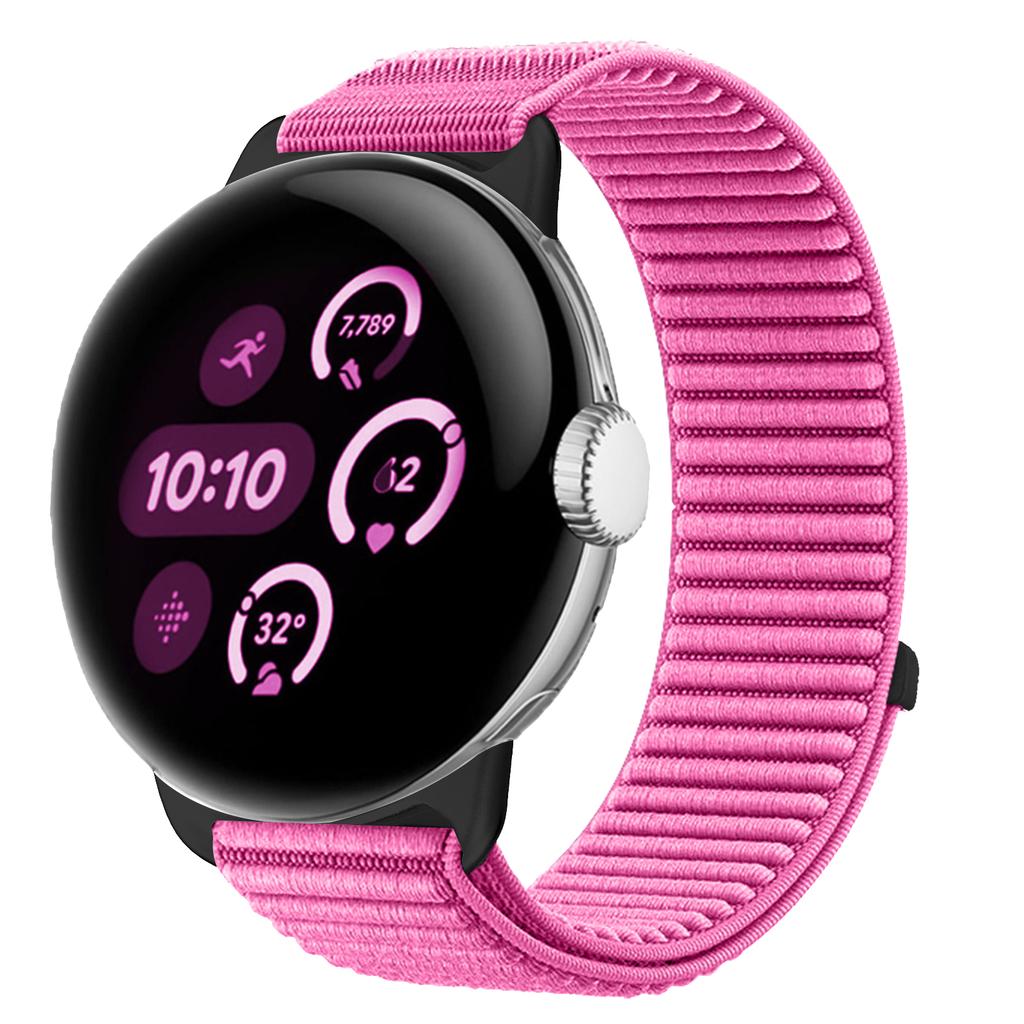 Nylon Loop Strap For Google Pixel Watch 4/3 45mm Sport Band for Google Pixel Watch 4/3/2/1 41mm Breathable Smartwatch Bracelet