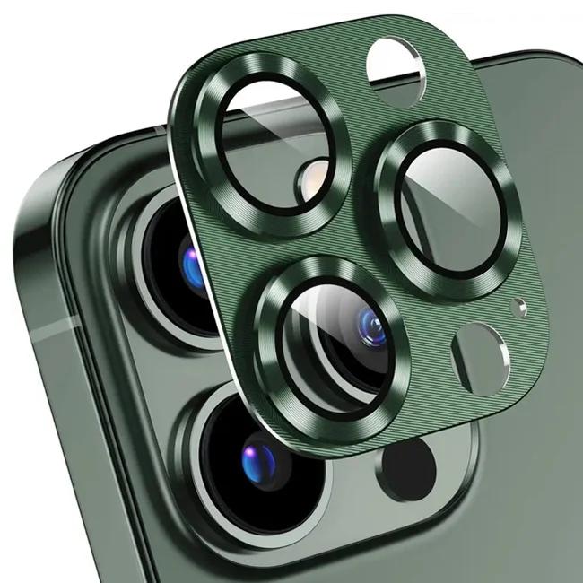 Kamera lencsevédő tok iPhone 15 14 12 11 13 Pro Max Mini Plus fém lencsevédő tok az IPhone 15 Pro Max tartozékokhoz