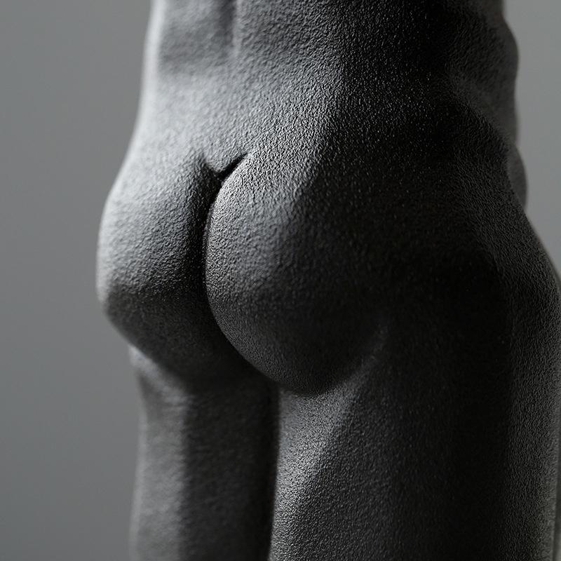 Kreative Körper Kunst Vase Keramik Hydrokultur Vase Blume Anordnung Wohnkultur Desktop Ornamente Garten Dekoration