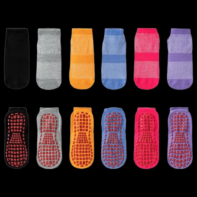 

GUAIGUOGUO Kids Mesh Anti-Slip Trampoline & Floor Socks 23-25