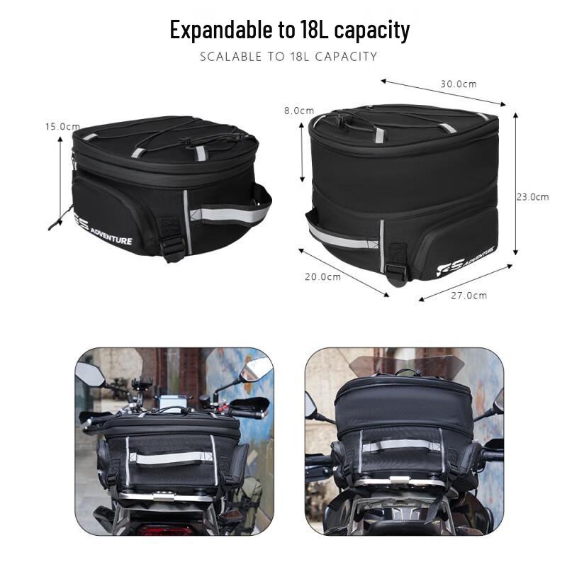Universal Waterproof Motorcycle Tail Bag