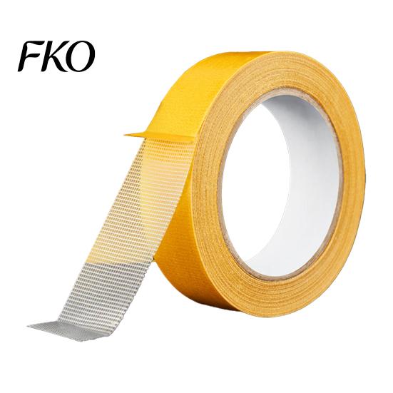 Strong Fiberglass Mesh Tape Heavy Duty Double-Sided Tape, Adhesive No Residual Glue Waterproof Mounting for Kitchen Design, Industrial Strength 2cm