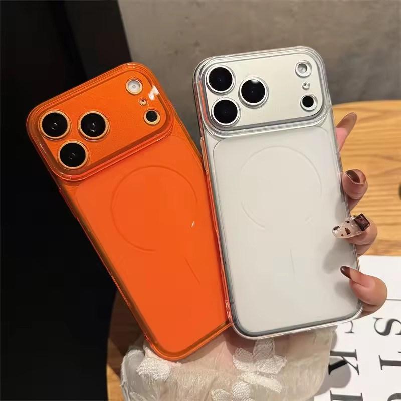 Ultra Thin Matte Clear For Magsafe Wireless Charging Soft TPU Case for iPhone 17 16 15 14 Plus 13 12 11 Pro Max Shockproof Cover