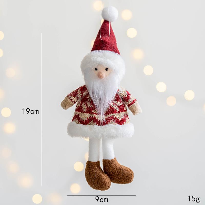 Weihnachten 2025 Weihnachtsengel Plüsch Mädchen Anhänger Weihnachtsbaumschmuck Weihnachtsdekoration für Zuhause Weihnachtsgeschenke Neujahr 2025