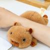 Funny Plush Capybara Bag Pendant Stuffed Doll Cartoon Animal Keychain  Daily