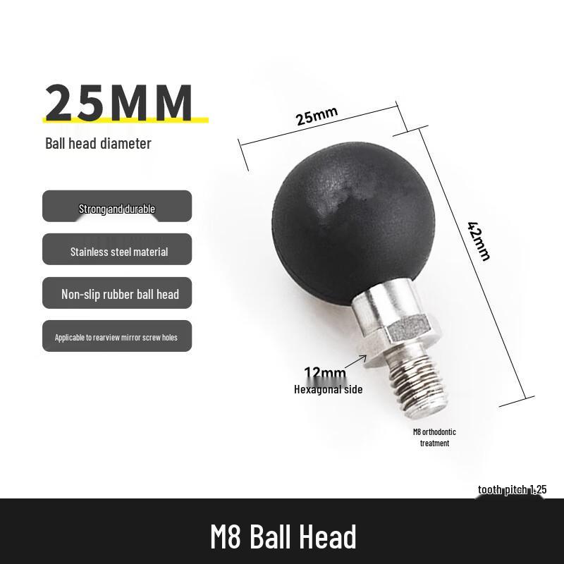 Versatile Phone Holder Ball Head Mount