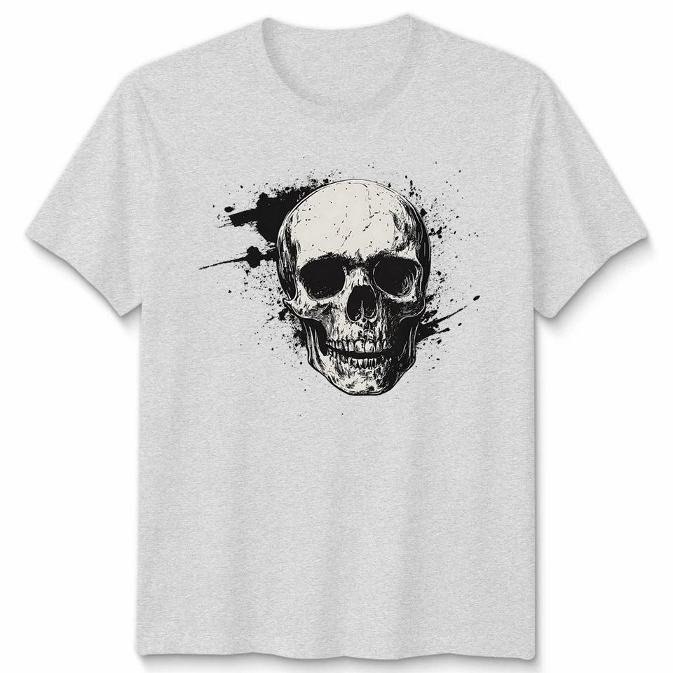 kull Art Graphic Mens T Shirt Womens Tee Grunge Gothic Unisex Tee 6 L