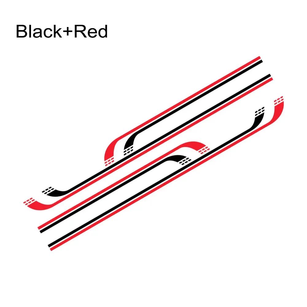 Car Body Side Stickers For Ford Transit Custom Camper Van Motorhome Long Stripes Decoration Graphics Auto Tuning Accessories