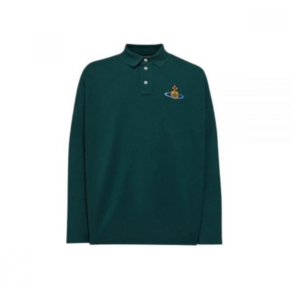 

Vivienne Westwood Vivienne Westwood Vivienne Westwood Ls Oversized Polo Oversized Long Green/L (around 105)