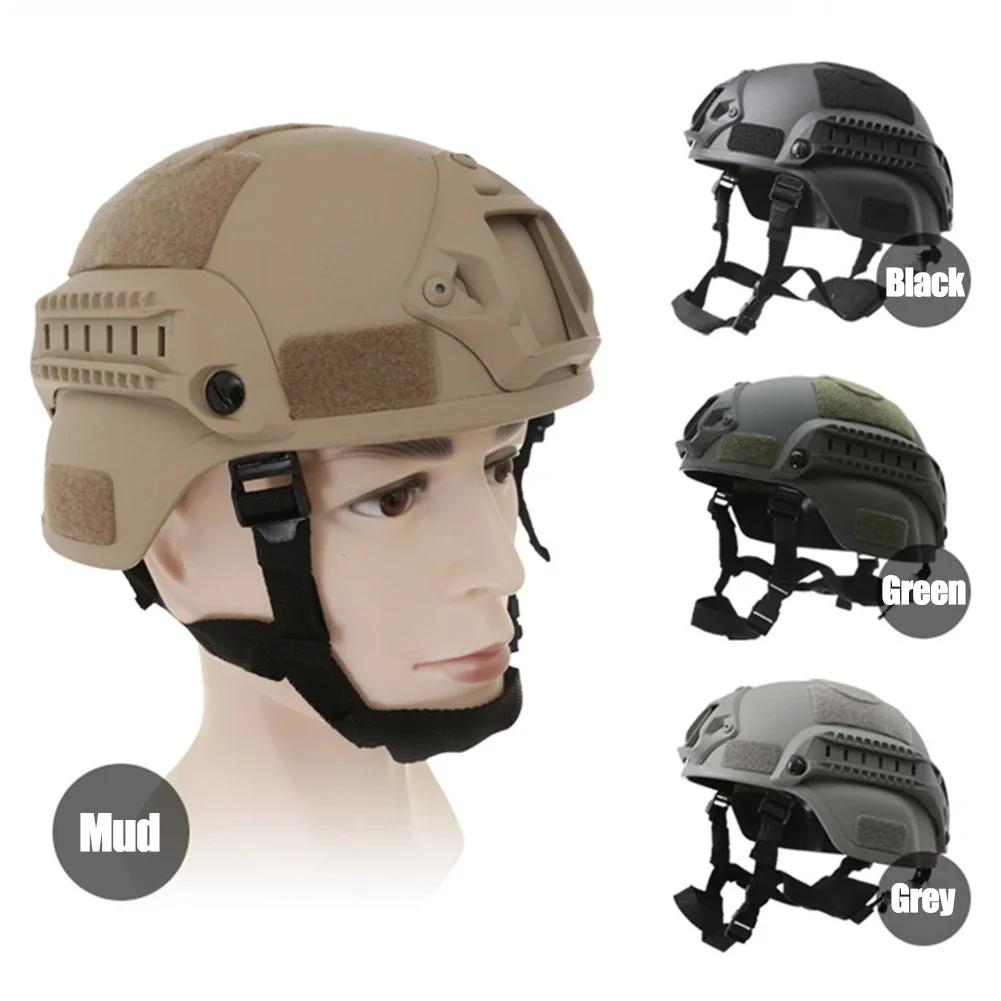 Spielhelm Taktischer Helm Camo Outdoor Taktische Reit-Schutzausrüstung