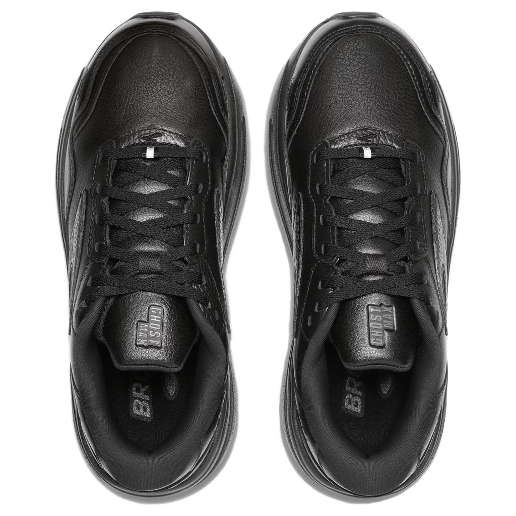 Brooks Ghost Max L Comfortable Slip-Resistant Durable Low-Top Casual Running Shoes Men Sneaker Black 1104431D-072