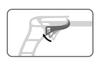 Daiichi Seiko Gun Frame 40 Air Landing Net for Fishing
