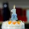 1pc Handmade Birthday Candle Party Celebration Supplies Decorative Candle Blue Bowknot Creative Digital Candle For Birthday Cake