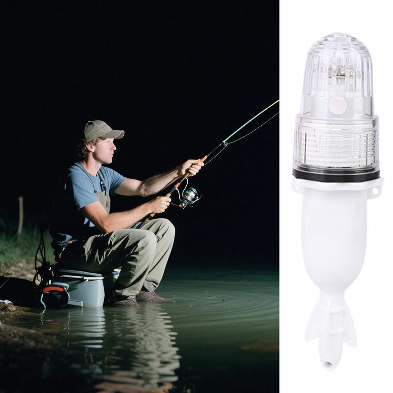 Fishing Strobe Lights Safety Beacon Light Glow Stick Replacement Waterproof Lamp Signal For Marine Buoys Boats Kayaking