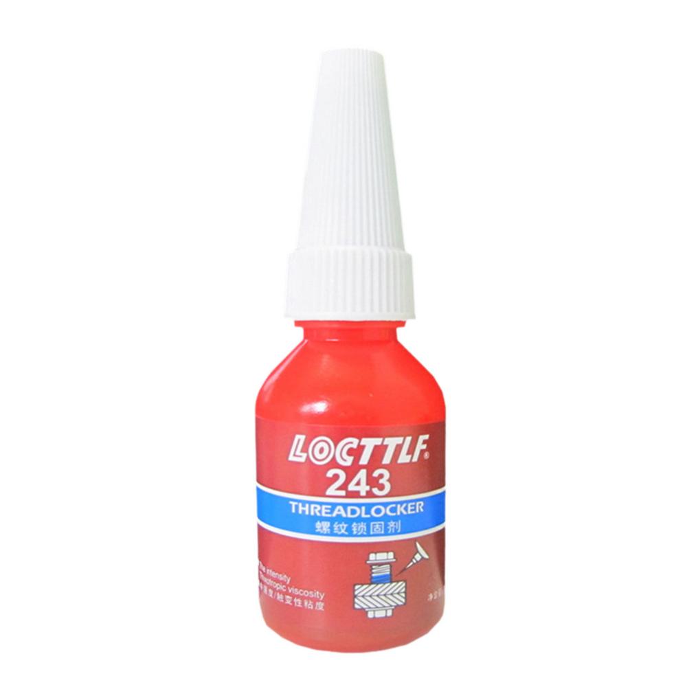 Фиксатор резьбы Loctite 242 Высокопрочный клей для винтов Герметик для резьбы Анаэробный клей Противооткручивающиеся Винтовые аксессуары Суперклей