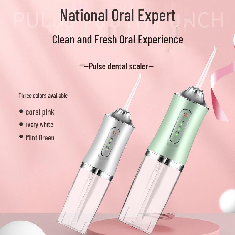 Portable Electric Oral Irrigator for Home Use, Ideal for Children with Orthodontics