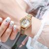 Women's Quartz Watch Casual Ladies Wristwatch Rainbow Korean Luxury Colorful Pearl Student Female Watches Daily Wear Girl Gifts