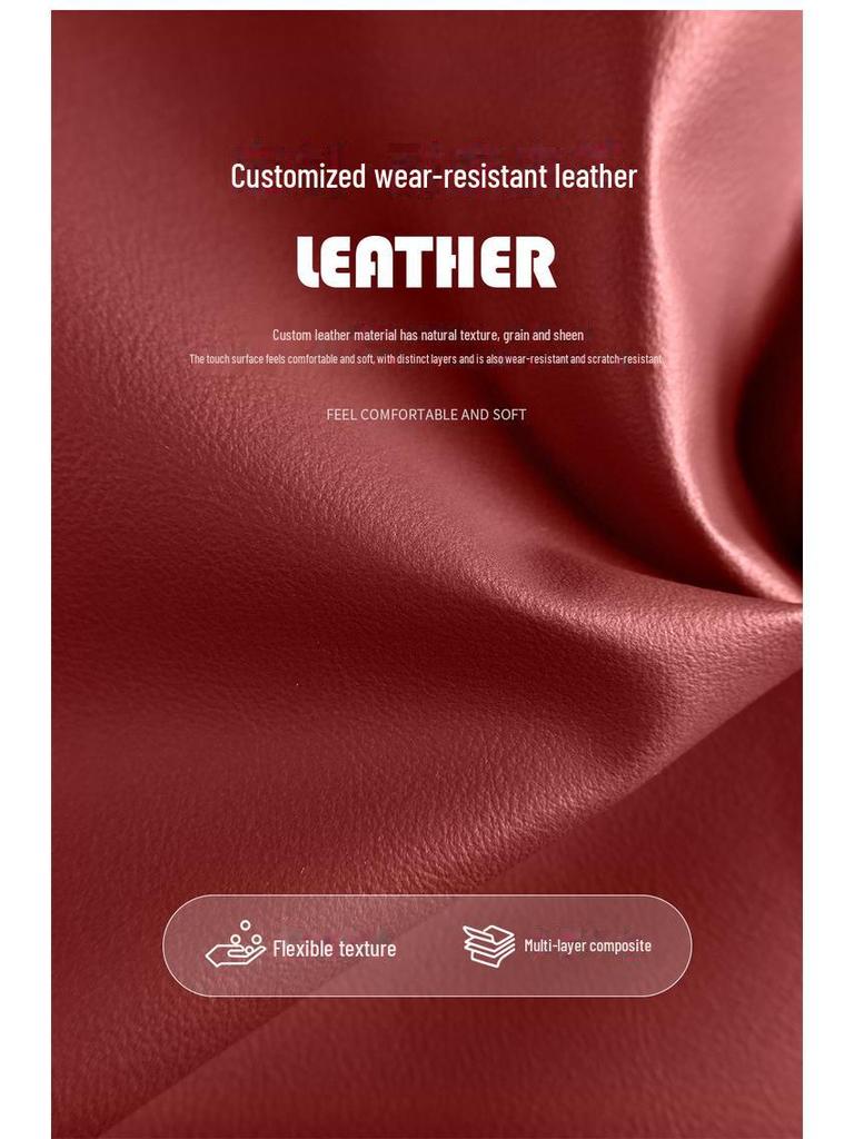 Cojín Universal de Cuero Completo para Asiento de Coche para las Cuatro Estaciones - Resistente al Desgaste y Transpirable, Diseño Todo Incluido