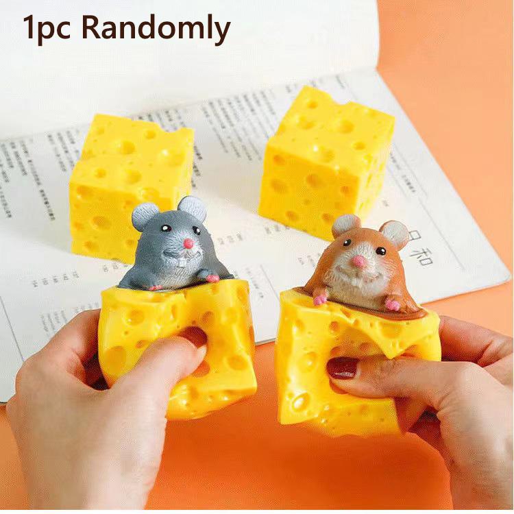 Cartoon-Wasserschwein Squishy Stressabbau Spielzeug Kneten Entspannen Fidget Ablenkungsspielzeug Kapibara Stressball Neuheit Partygeschenk Schreibtisch Dekoration