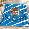 FC Porto Decke Flanelldecke Weiche Gemütliche Plüschdecke für Sofa Bett Leichte Heimdekoration Outdoor Camping