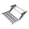 RV Steps 400lbs Load Capacity Aluminum Alloy Single Ladder Step Manual Telescopic Folding RV Entry Stair for Camping