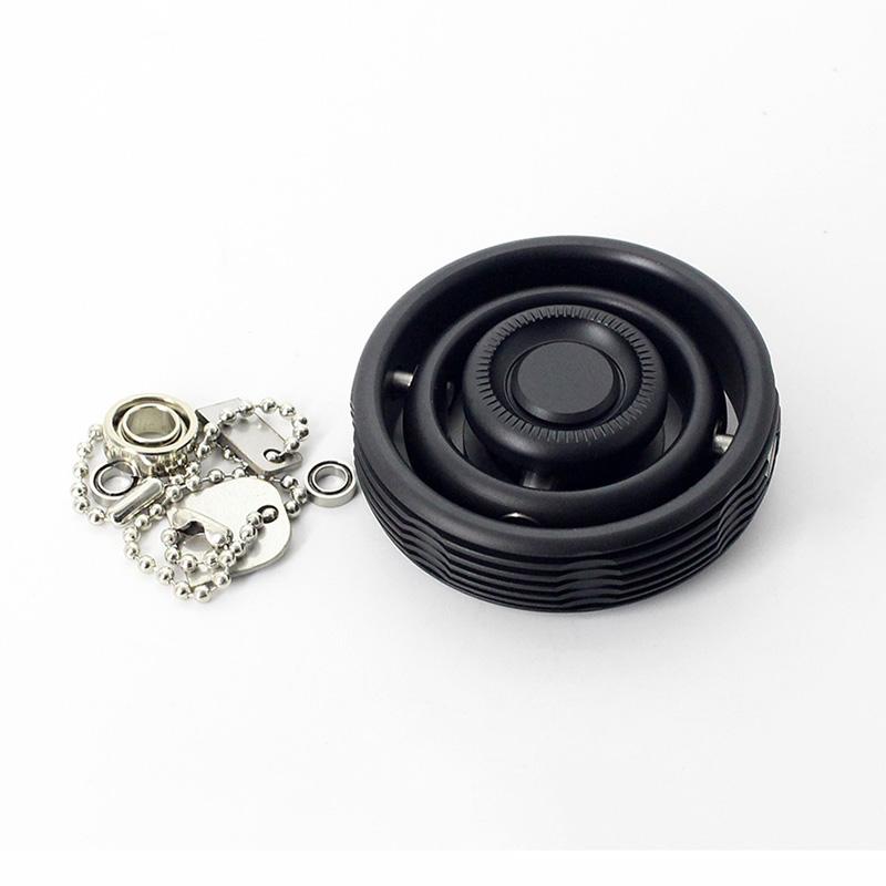 Neues Metallkreisel EDC Fingerspitzenkreisel Stressabbau Spielzeug Erwachsener Antistress Angst Stressabbau Gadgets Cooles Jungen Geschenk
