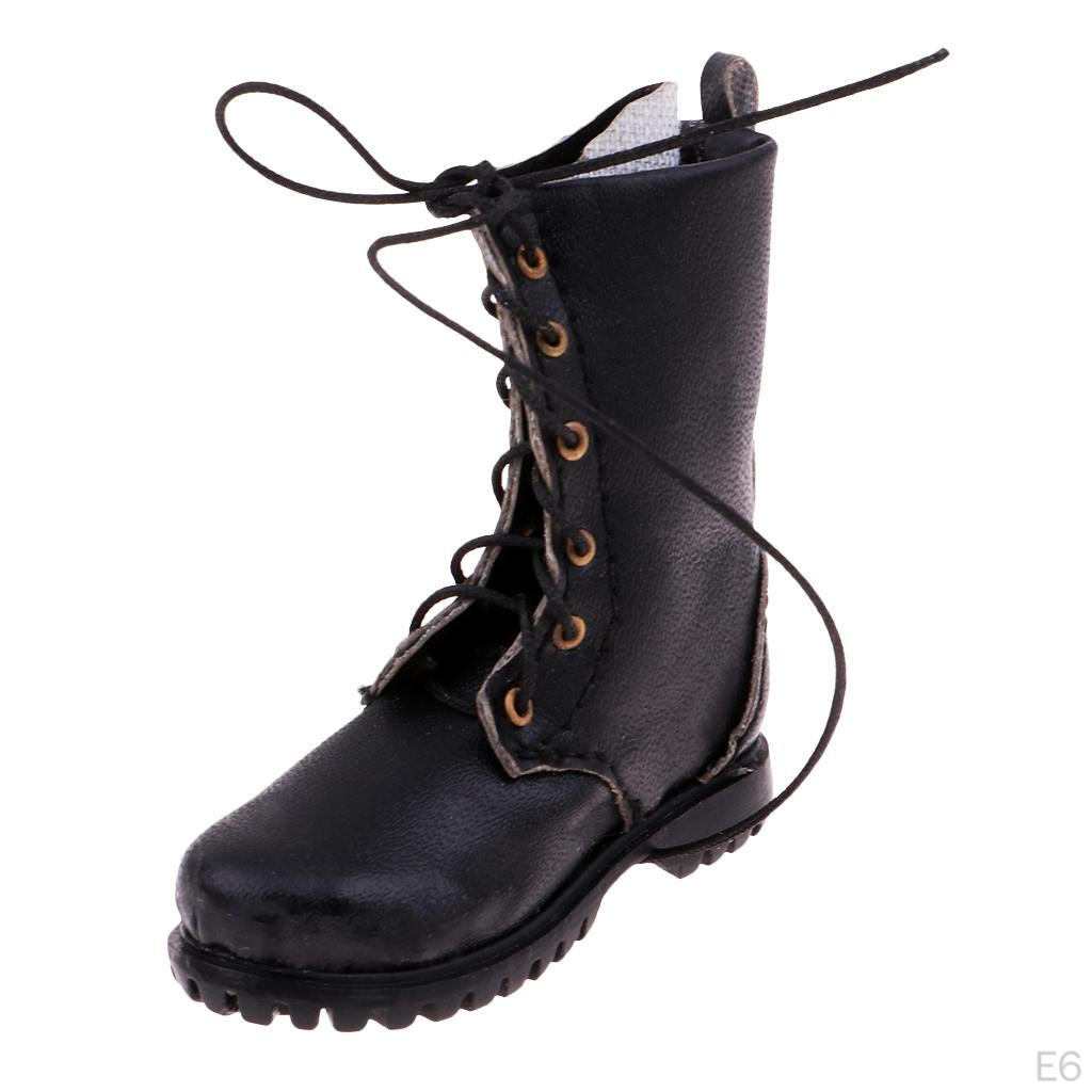 1/6 Scale Fashion Long Boots Shoes for 12 inch Male and Female Action