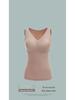 Women's Seamless Quick-Warm Sleeveless Vest with Puffed Wool and Silk
