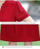 Stylish Summer Short-Sleeved Knee-Length Dress for Middle-Aged Women 2026