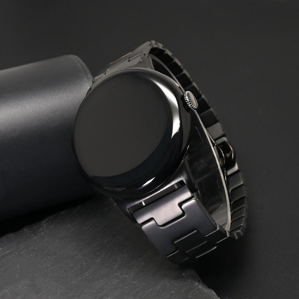 Replacement Strap For Google Pixel Watch 4 45mm/3 45mm H Type Metal Watch Band